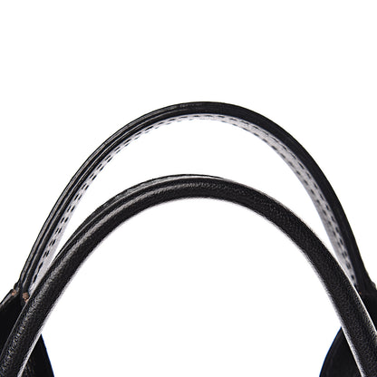 Chanel Goatskin Perforated Large CC Tote Black 10 of 14
