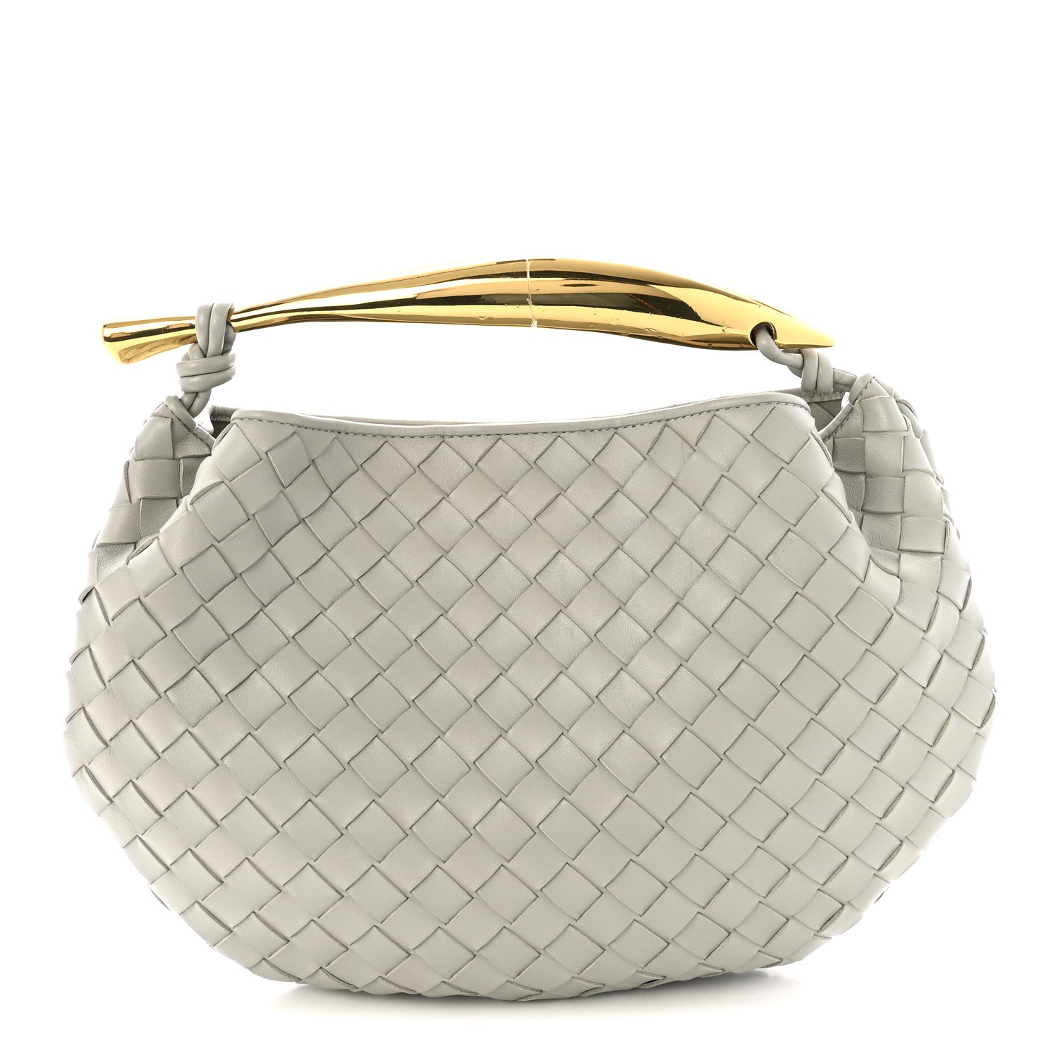 Bottega Veneta Nappa Intrecciato Sardine Bag Agate Grey 1 of 9