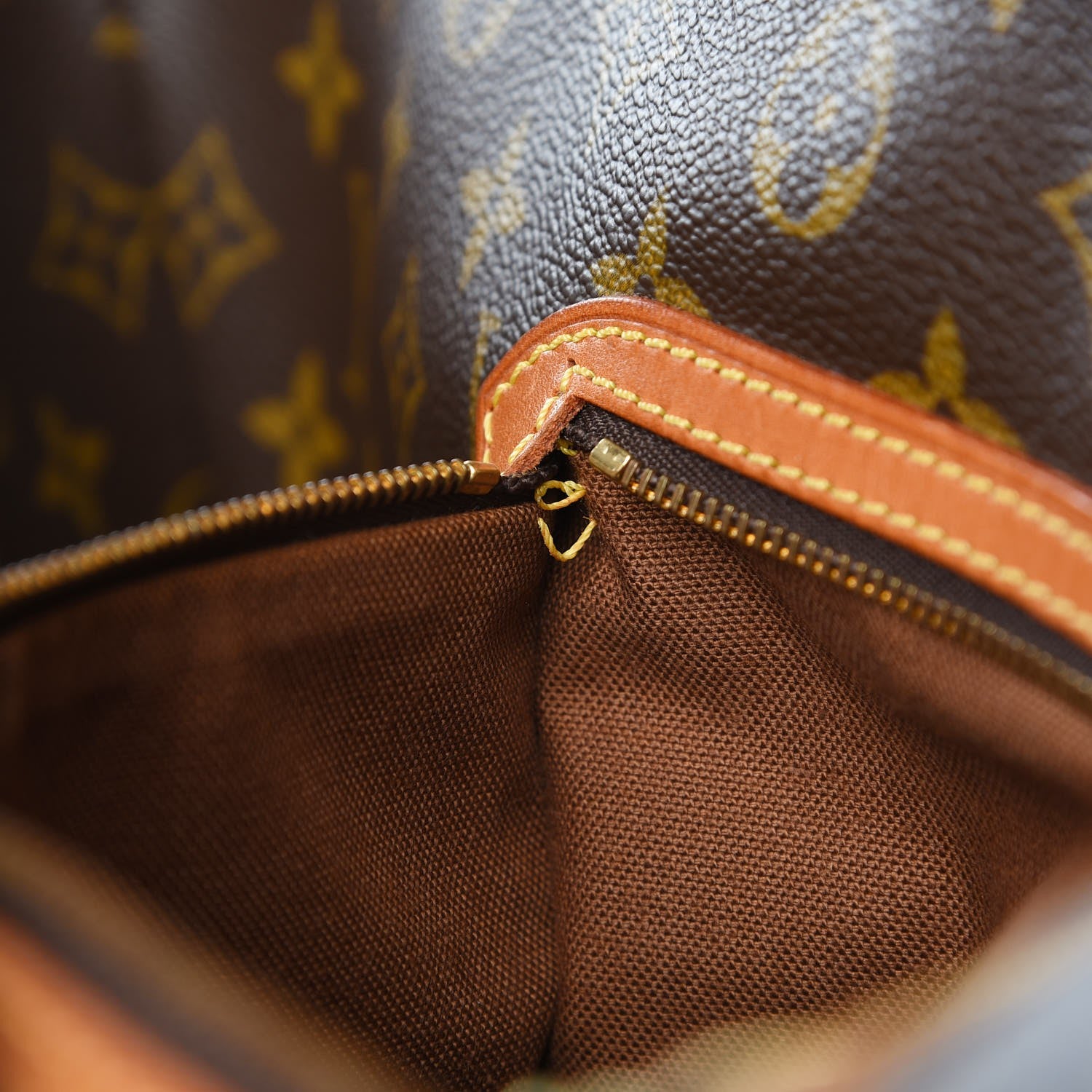 Louis Vuitton Monogram Sac Shopping Tote 7 of 11