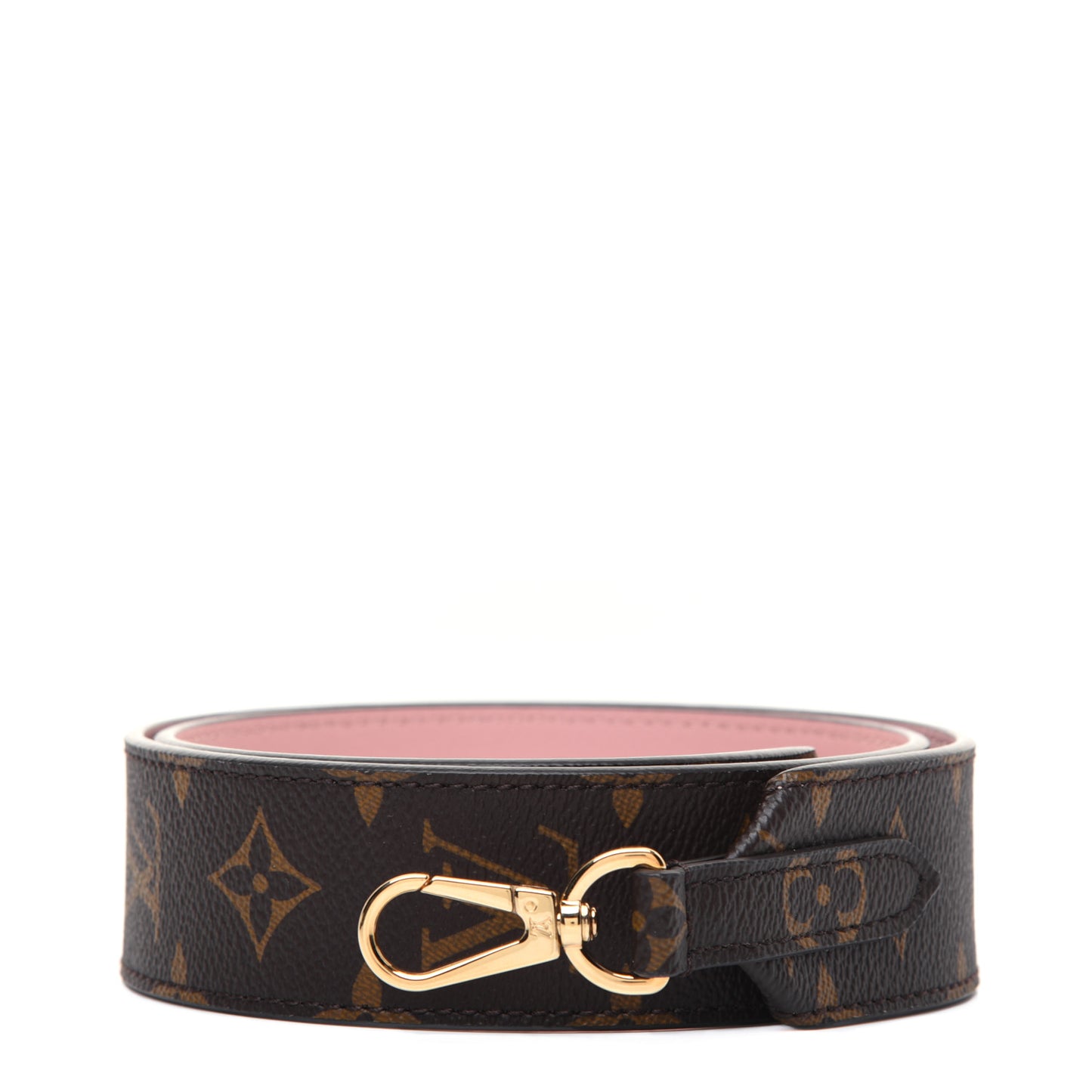 Monogram Bandouliere Shoulder Strap Rose Poudre