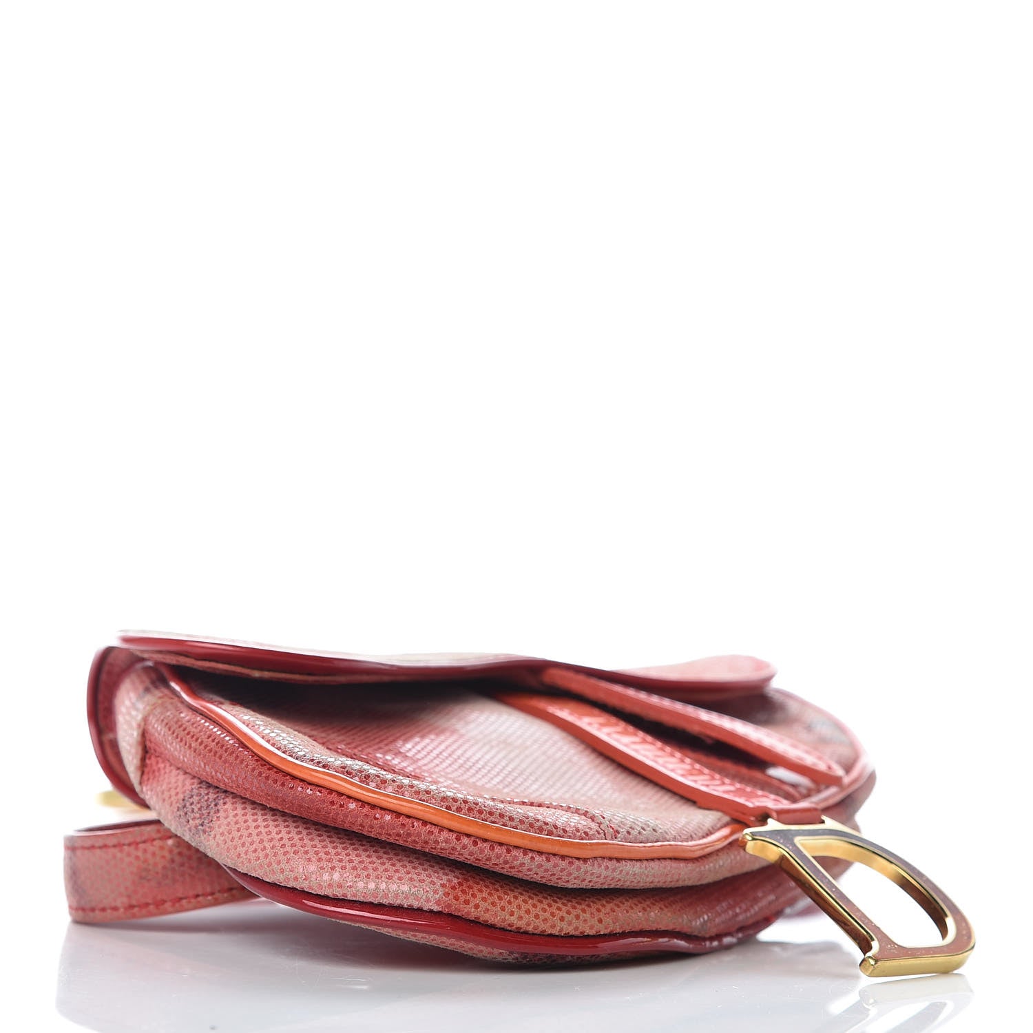 Christian Dior Pixelated Suede Tie Dye Saddle Belt Bag Multicolor 5 of 11