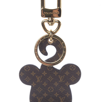 Louis Vuitton Calfskin Monogram Vuittonite Rat Bag Charm Key Holder 4 of 5