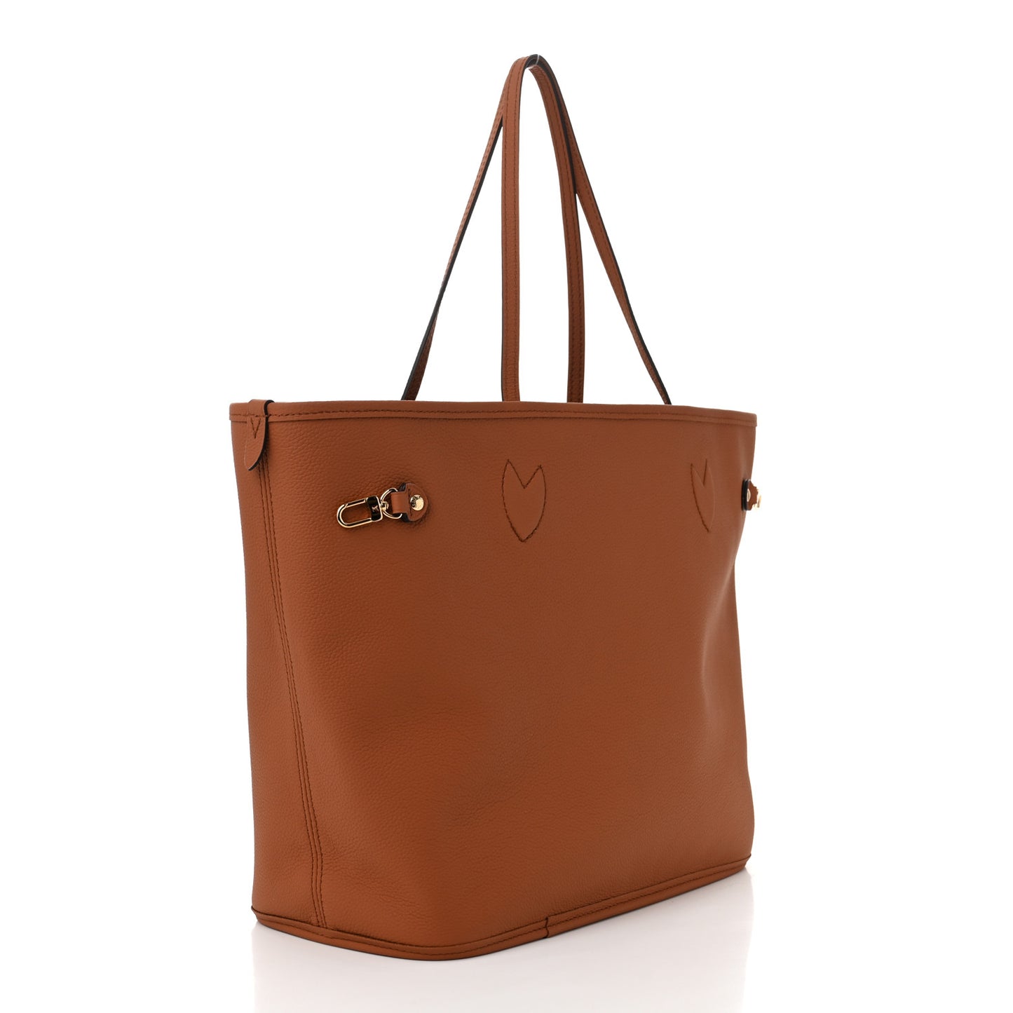 Monogram Calfskin Neo Neverfull Inside Out MM Tan
