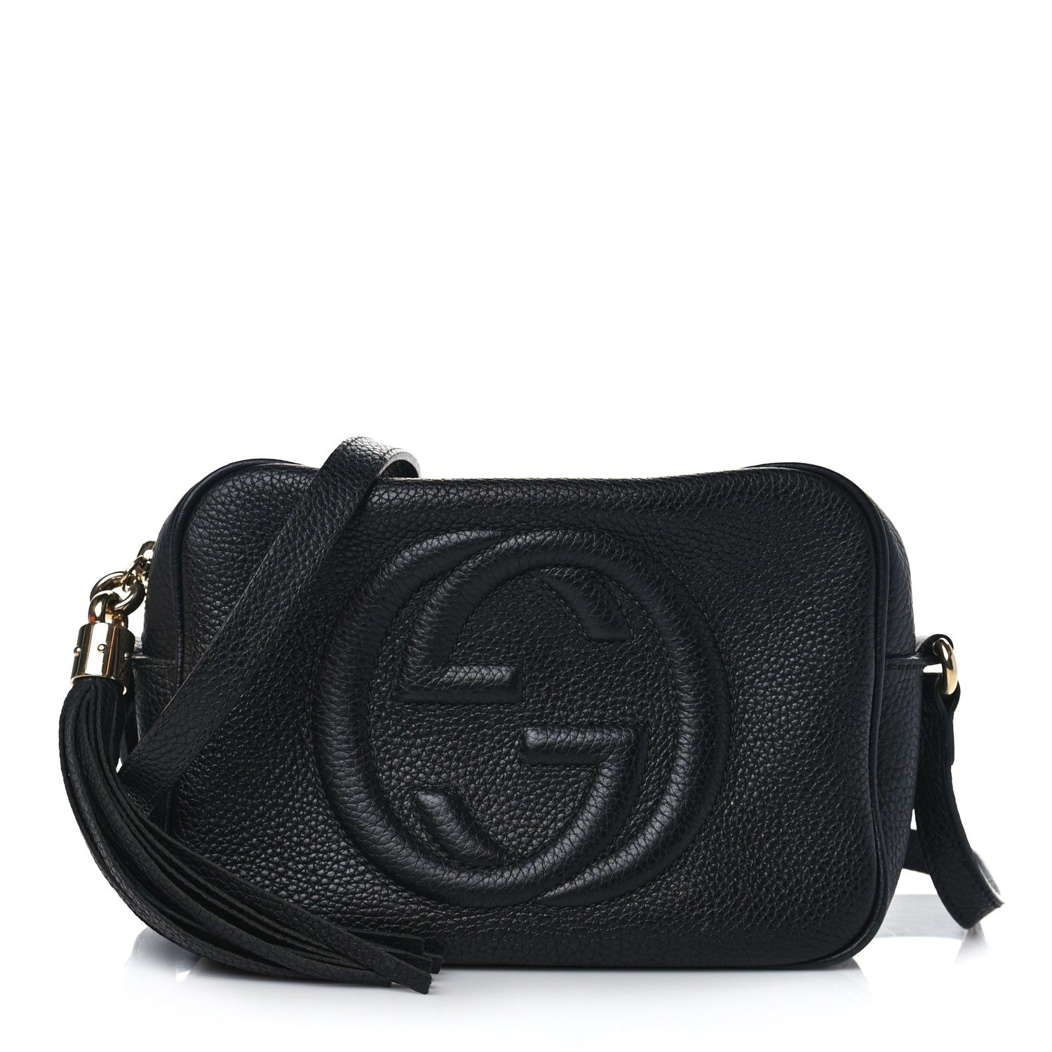 Gucci Pebbled Calfskin Small Soho Disco Bag Black 1 of 12