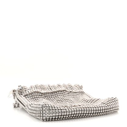 Chanel Crystal Embellished Metallic Lambskin Mini Chanel 22 Silver 4 of 11