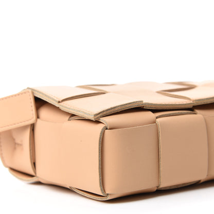Bottega Veneta Nappa Maxi Intreccio Cassette Bag Nude 6 of 9
