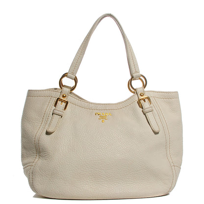 Prada Vitello Daino Hobo Talco 9 of 16