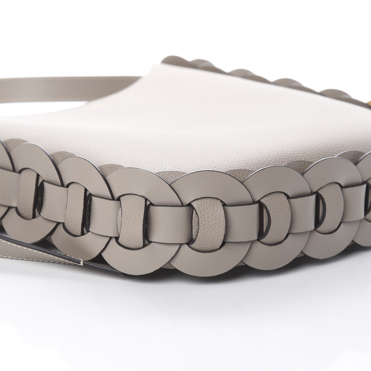 Chloe Small Grain Smooth Calfskin Medium Darryl Hobo Motty Grey 5 of 8