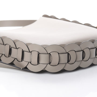 Chloe Small Grain Smooth Calfskin Medium Darryl Hobo Motty Grey 5 of 8