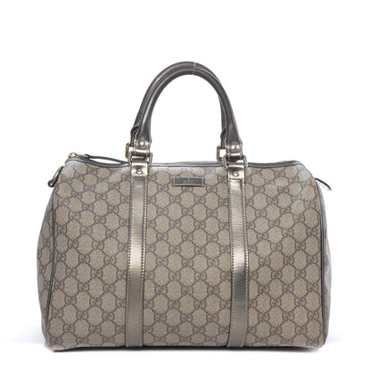Gucci GG Plus Monogram Medium Joy Boston Pewter 1 of 16