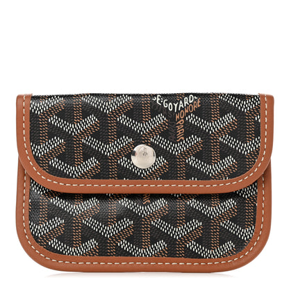 Goyard Goyardine Mini Anjou Pouch Black Gold 1 of 6