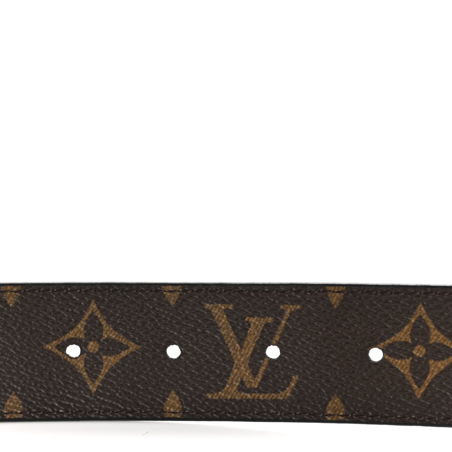 Monogram Epi 35mm LV Circle Reversible Belt 85 34 Black