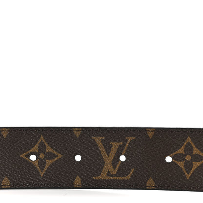 Louis Vuitton Monogram Epi 35mm LV Circle Reversible Belt 85 34 Black 4 of 6