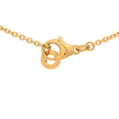 Bulgari 18K Rose Gold White Ceramic B.Zero1 Pendant Necklace 3 of 3