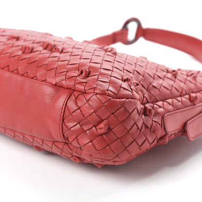 Bottega Veneta Nappa Intrecciato Naruto Knot Hobo Fraise 7 of 12