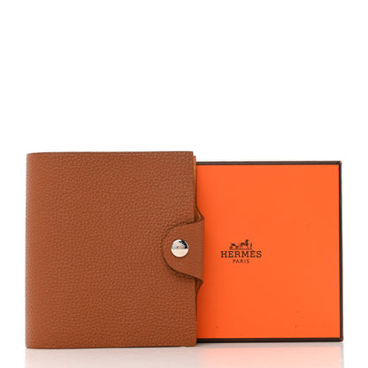 Hermes Togo Ulysse Mini Notebook Cover Gold 10 of 10