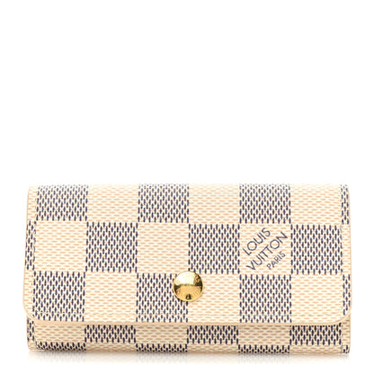 Louis Vuitton Damier Azur Multicles 4 Key Holder 1 of 8