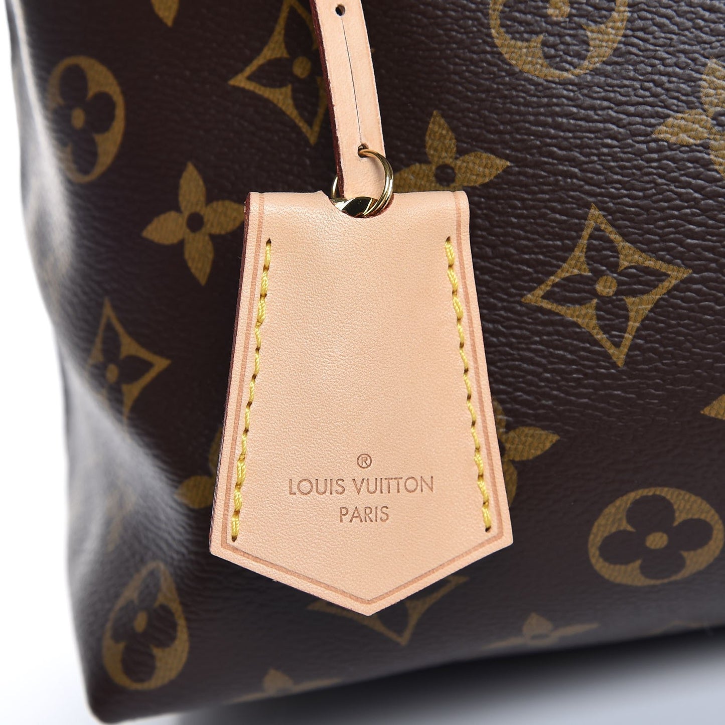 Monogram Flower Hobo Beige