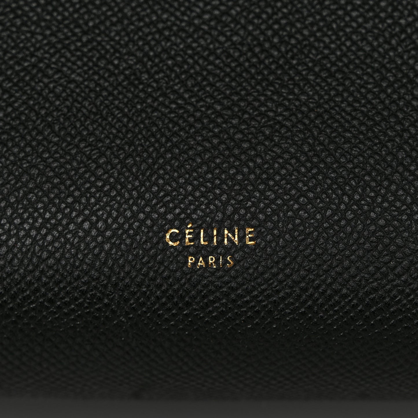 Grained Calfskin Mini Belt Bag Black