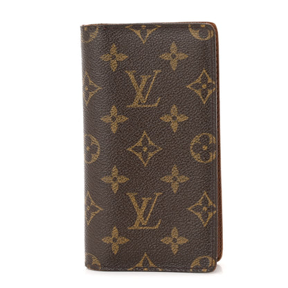 Louis Vuitton Monogram Simple Checkbook Holder Wallet Cover 1 of 15