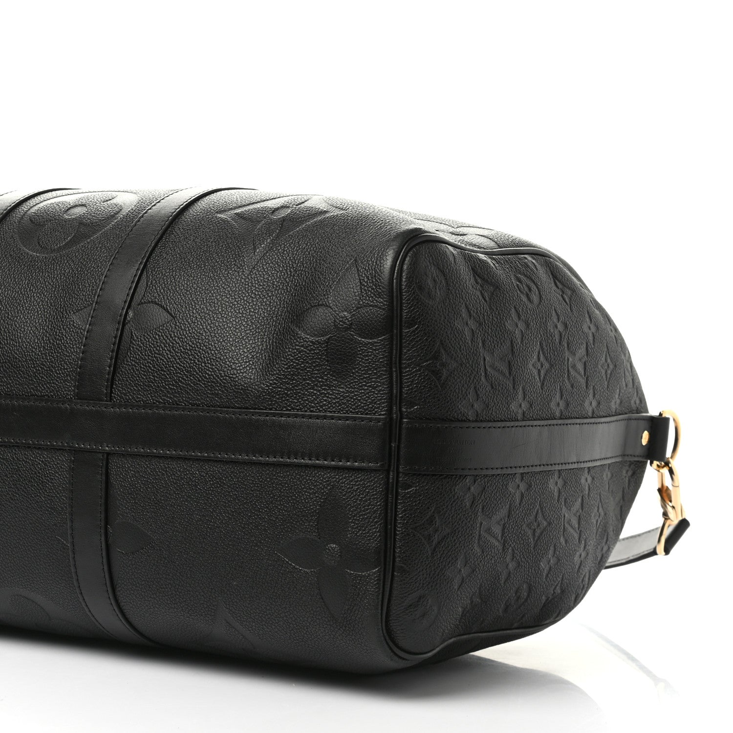Louis Vuitton Empreinte Monogram Giant Keepall Bandouliere 45 Black 10 of 10