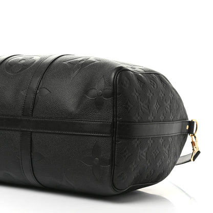 Louis Vuitton Empreinte Monogram Giant Keepall Bandouliere 45 Black 10 of 10