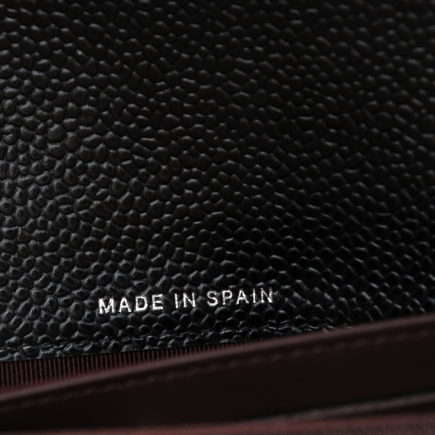 Caviar Quilted Large Gusset Flap Wallet Black