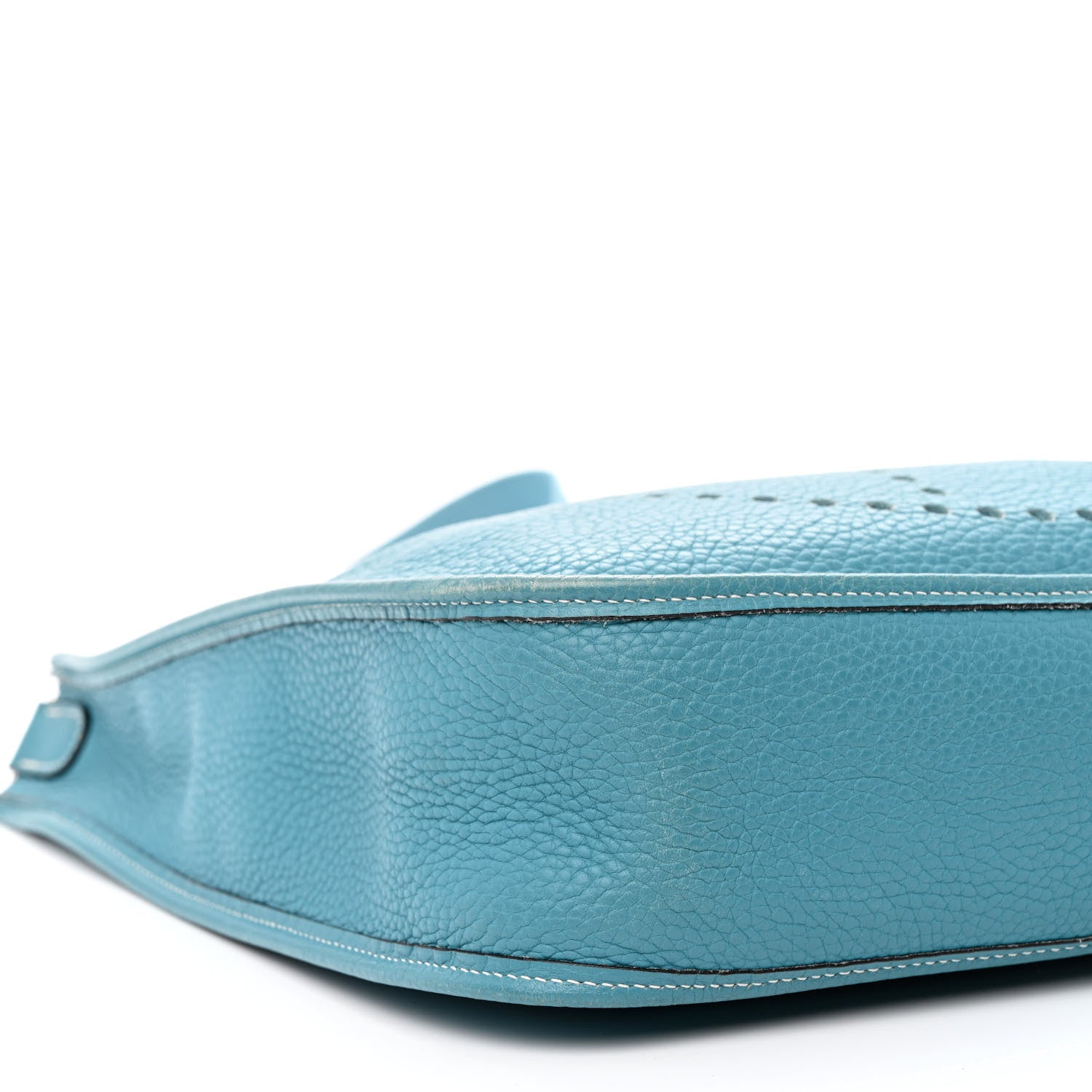 Hermes Taurillon Clemence Evelyne GM Blue Jean 16 of 24