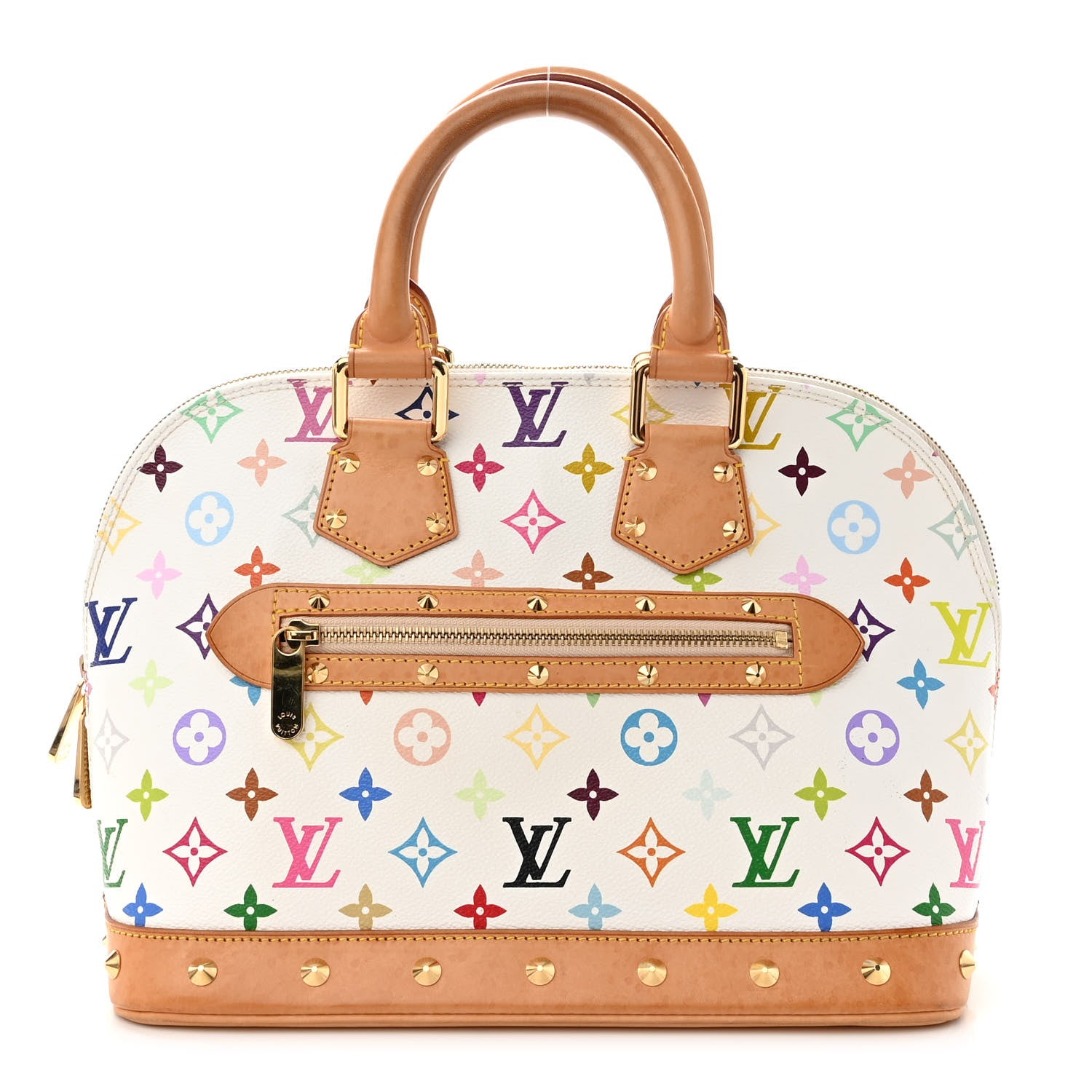 Louis Vuitton Monogram Multicolor Alma White 1 of 12