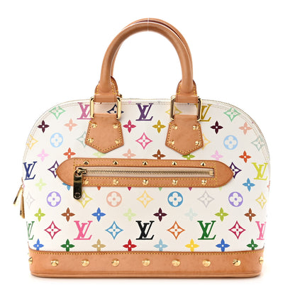 Louis Vuitton Monogram Multicolor Alma White 1 of 12
