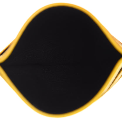 Balenciaga Metallic Goatskin Logo Everyday Multi Card Case Oro Black 5 of 6
