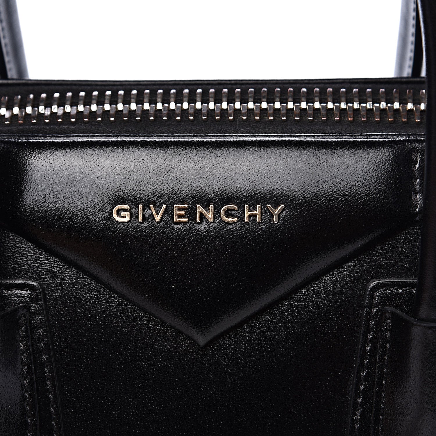 Givenchy Shiny Lord Calfskin Small Antigona Black 10 of 15