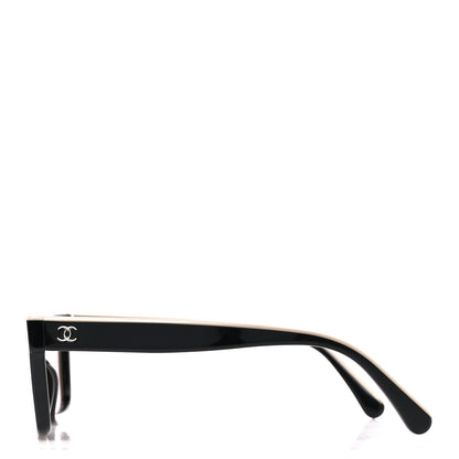 Chanel Acetate Polarized Square Sunglasses 5417 Black 4 of 8