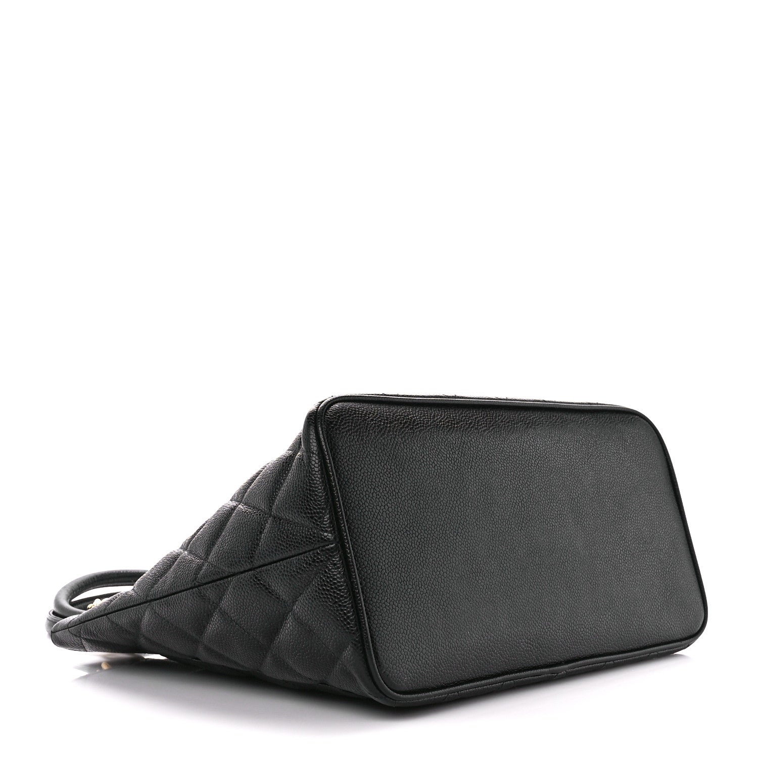 Chanel Caviar Quilted Medallion Tote Black 3 of 10