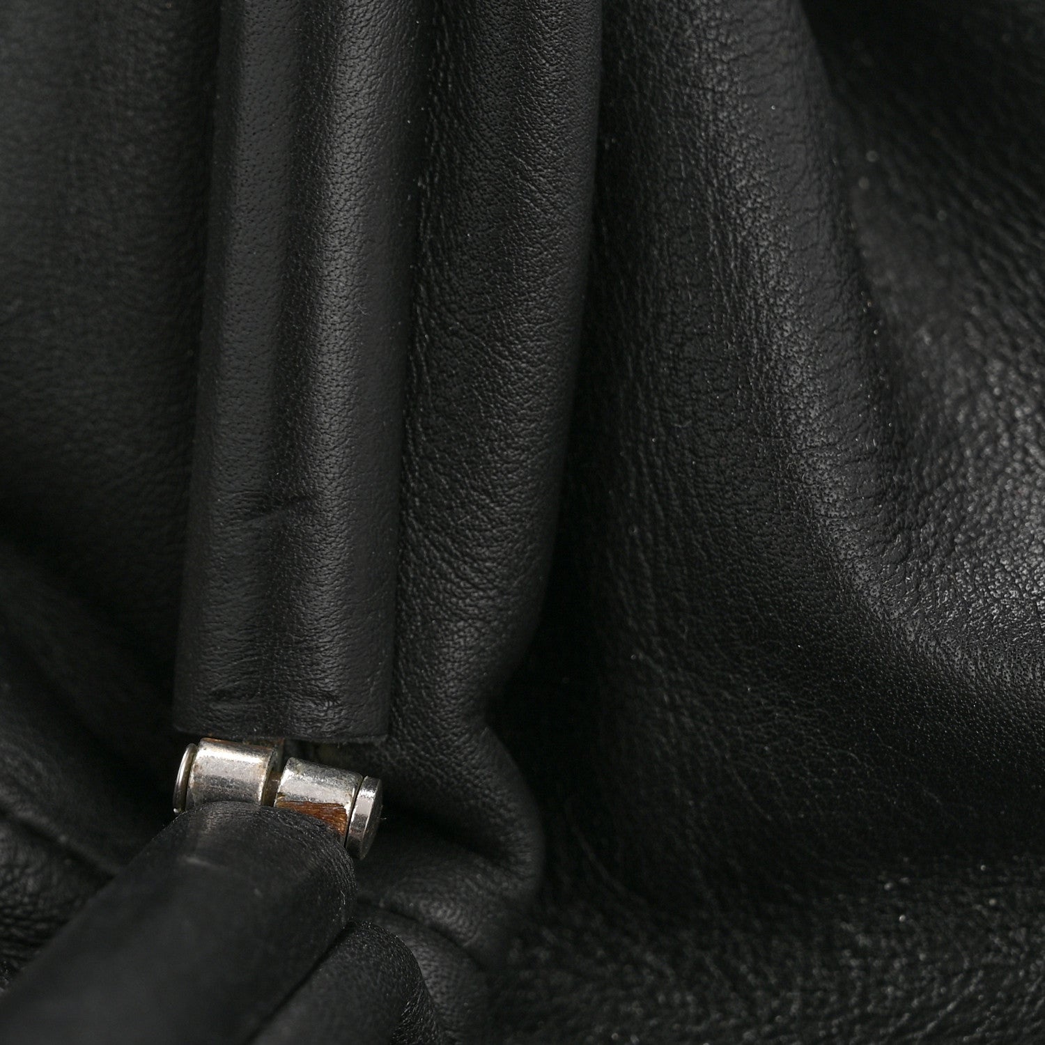Bottega Veneta Smooth Butter Calf The Pouch Oversized Clutch Black 11 of 12