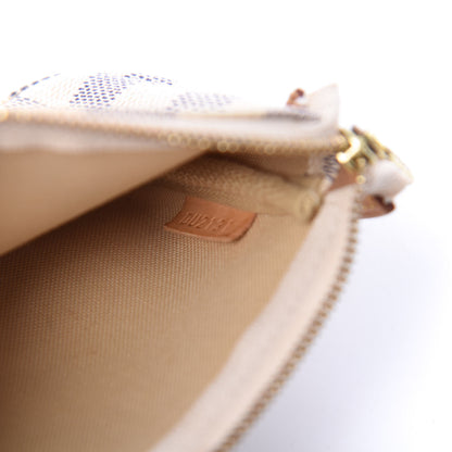 Louis Vuitton Damier Azur Mini Pochette Accessories 6 of 11