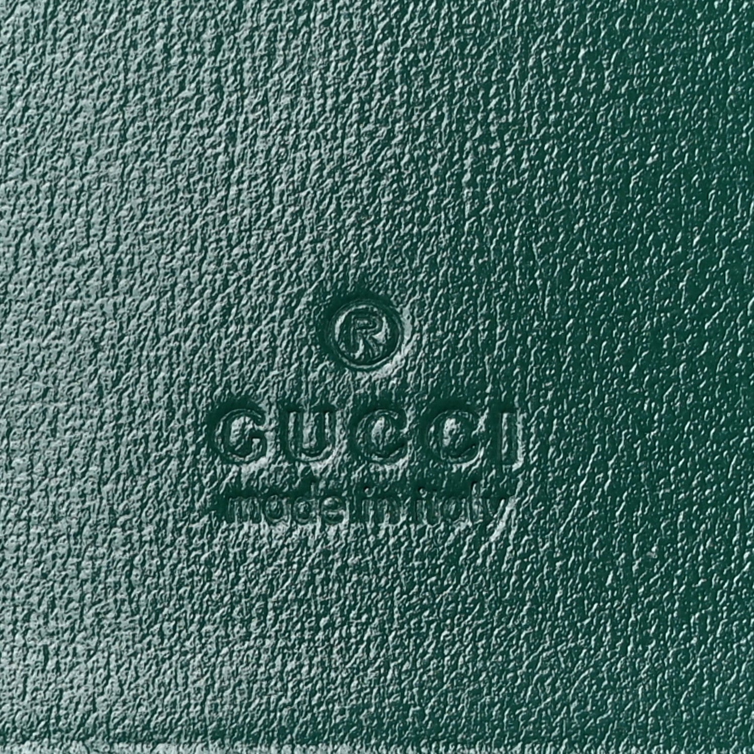 Gucci Calfskin Jackie 1961 Card Case Emerald 6 of 9