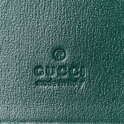 Gucci Calfskin Jackie 1961 Card Case Emerald 6 of 9
