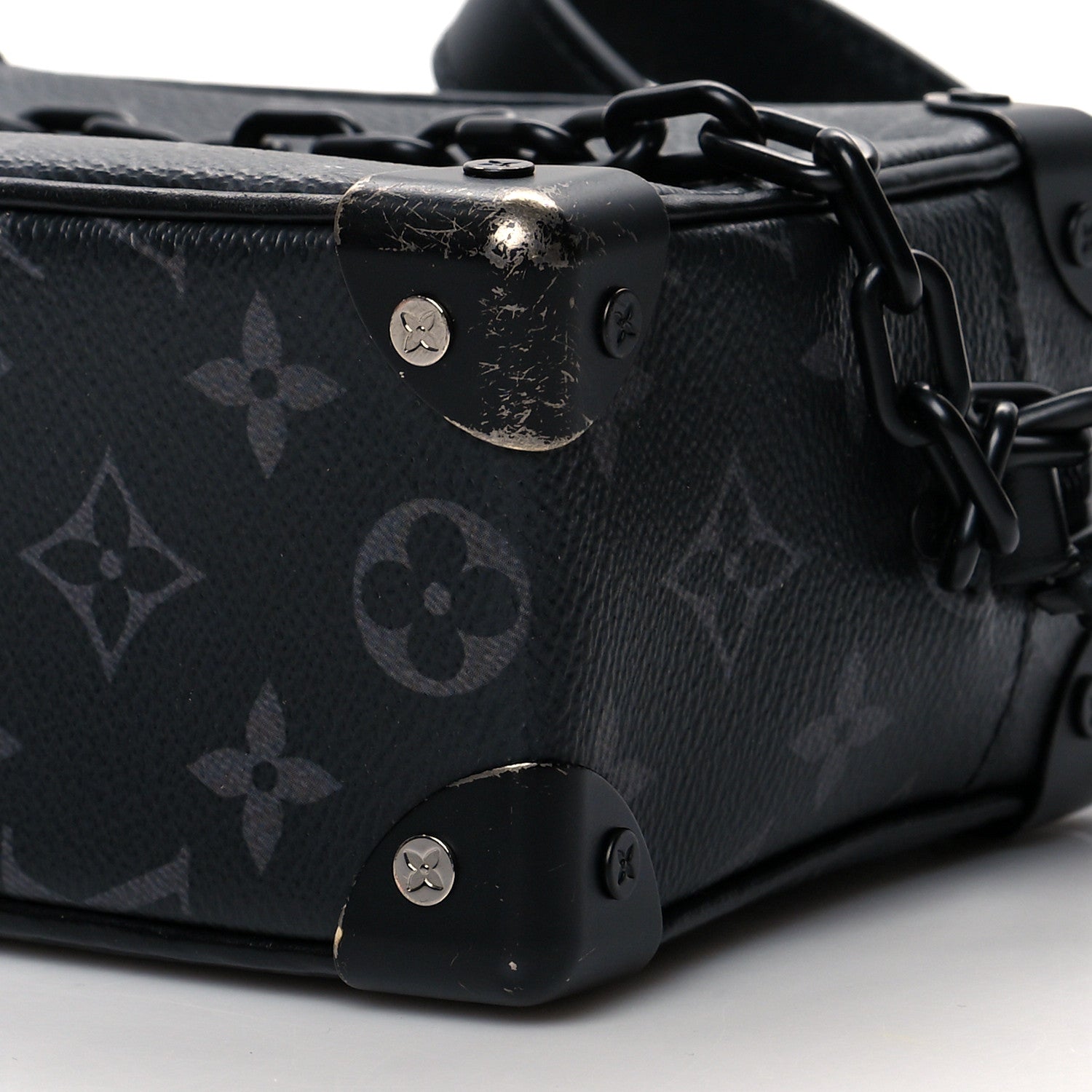 Louis Vuitton Monogram Eclipse Mini Soft Trunk 9 of 12