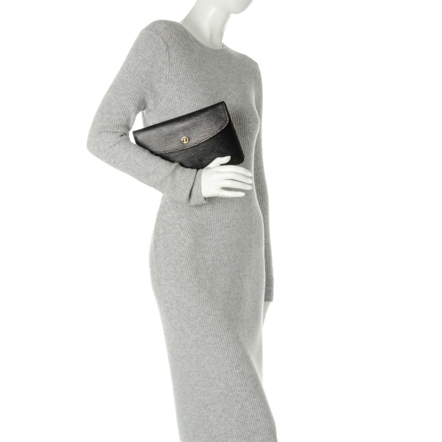 Epi Montaigne Clutch MM Black