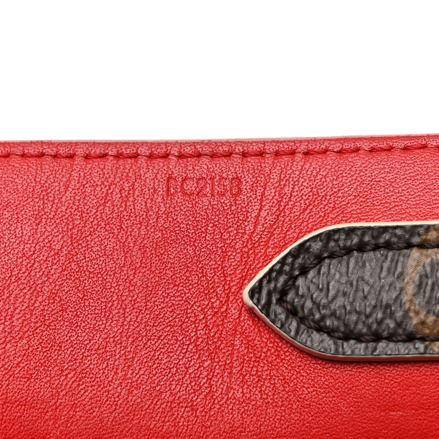 Louis Vuitton Monogram Bandouliere Shoulder Strap Red 4 of 5