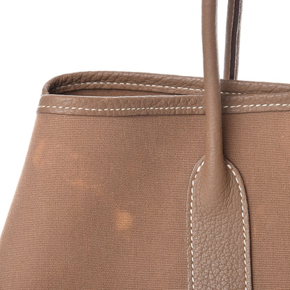 Hermes Toile Negonda Garden Party 30 TPM Etoupe 8 of 14
