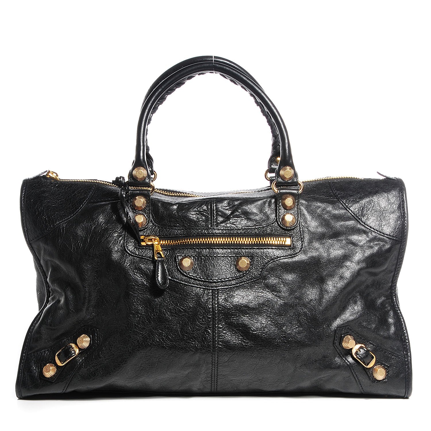 Balenciaga Agneau Giant 12 Gold Hardware Work Black 1 of 13