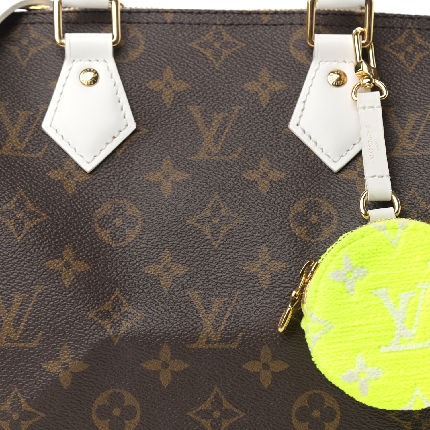 Louis Vuitton Monogram LV Match Speedy Bandouliere 25 White 7 of 13
