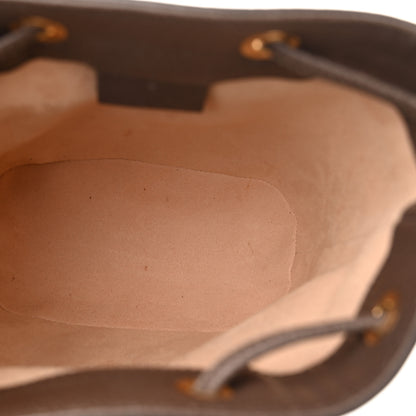 Gucci GG Supreme Monogram Web Mini Ophidia Bucket Bag Brown 5 of 10