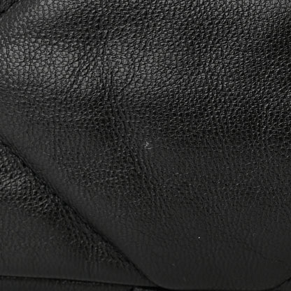 Chanel Shiny Goatskin Quilted Large Chanel 19 Flap Black 11 of 11