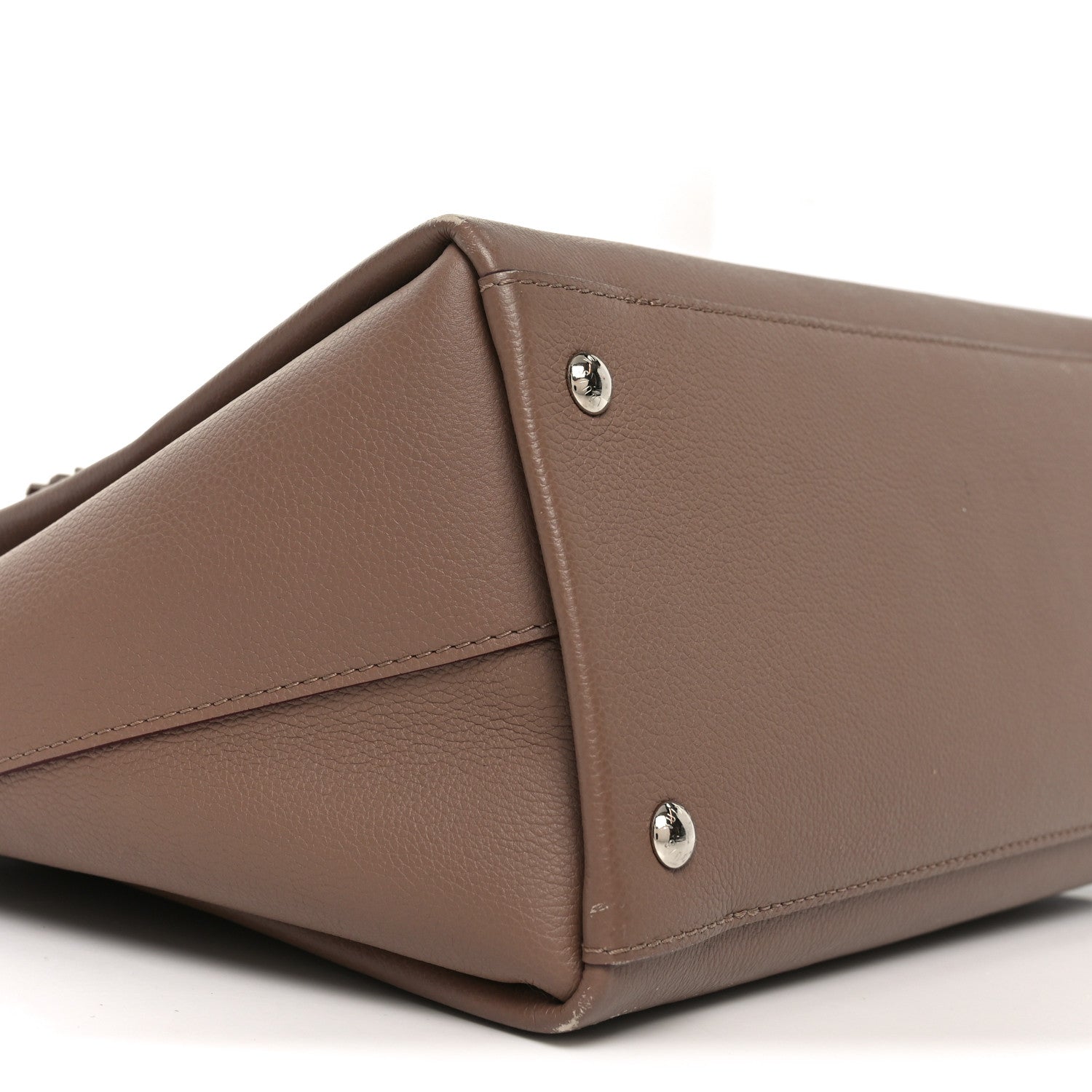 Louis Vuitton Calfskin Lockmeto Taupe Glace 8 of 9