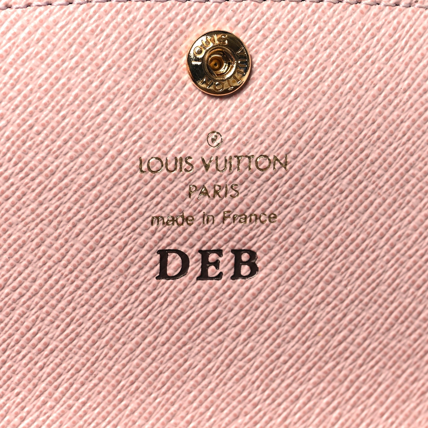 Louis Vuitton Monogram Emilie Wallet Rose Ballerine 6 of 7