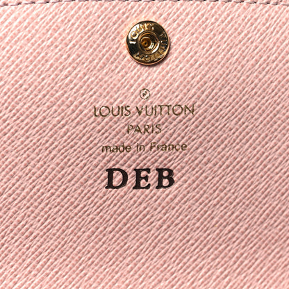 Louis Vuitton Monogram Emilie Wallet Rose Ballerine 6 of 7