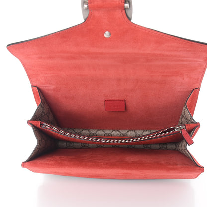 Gucci GG Supreme Monogram Small Dionysus Shoulder Bag Red 5 of 9